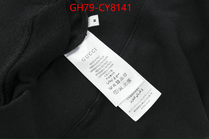 Clothing-Gucci buy luxury 2023 ID: CY8141 $: 79USD