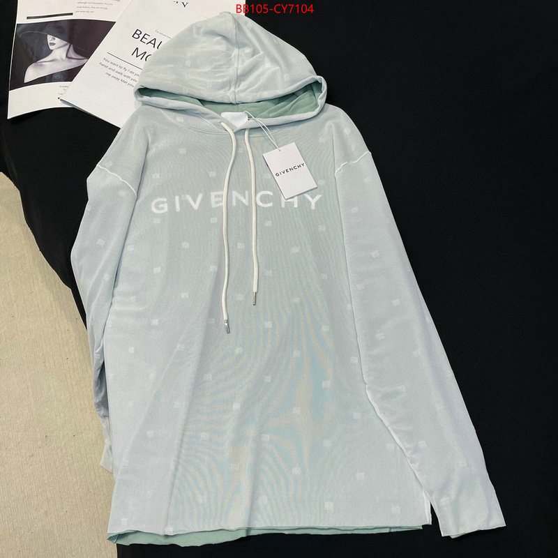 Clothing-Givenchy perfect replica ID: CY7104 $: 105USD