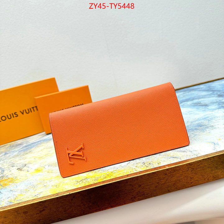 LV Bags(4A)-Wallet buying replica ID: TY5448 $: 45USD