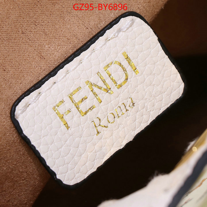 Fendi Bags(4A)-Peekaboo brand designer replica ID: BY6896 $: 95USD