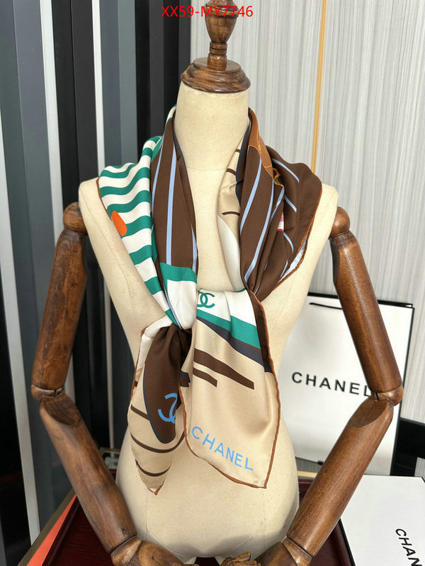 Scarf-Chanel best quality fake ID: MY7746 $: 59USD