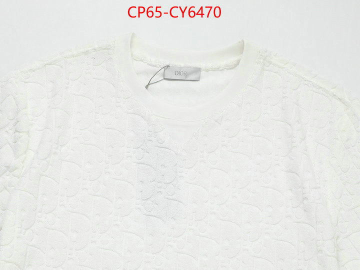 Clothing-Dior knockoff ID: CY6470 $: 65USD