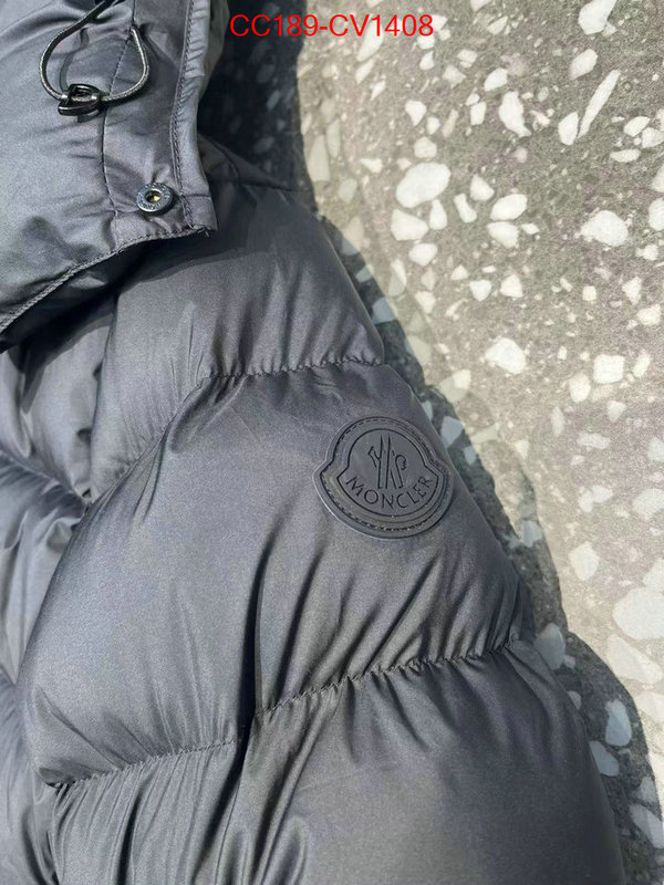 Down jacket Men-Moncler replica shop ID: CV1408 $: 189USD