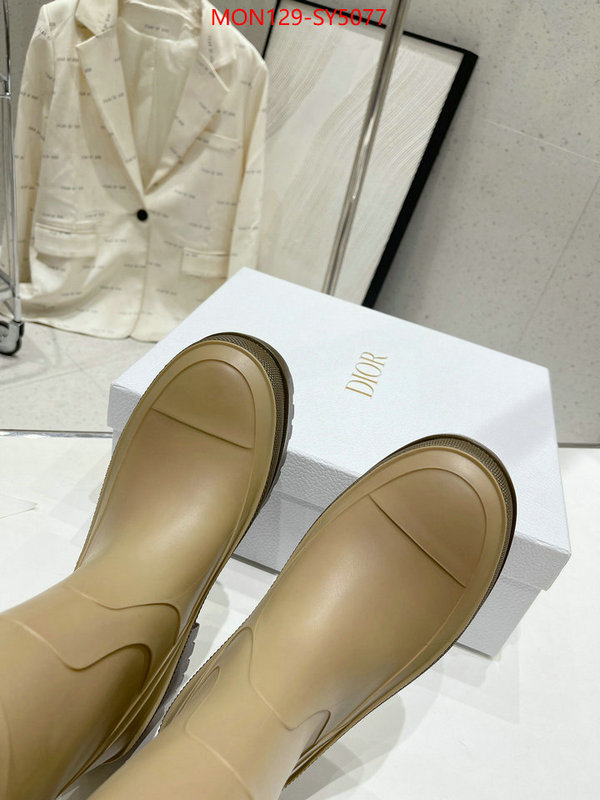 Women Shoes-Dior luxury cheap replica ID: SY5077 $: 129USD