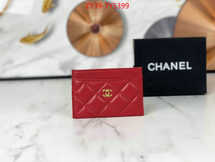 Chanel Bags(4A)-Wallet- best quality designer ID: TY5399 $: 39USD