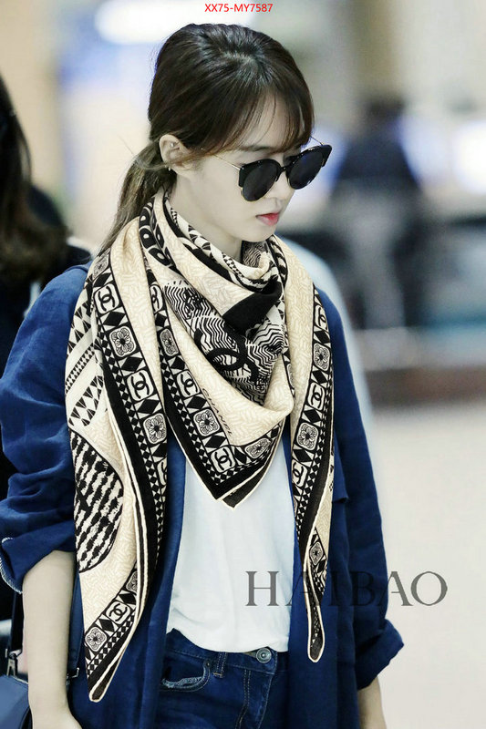 Scarf-Chanel website to buy replica ID: MY7587 $: 75USD