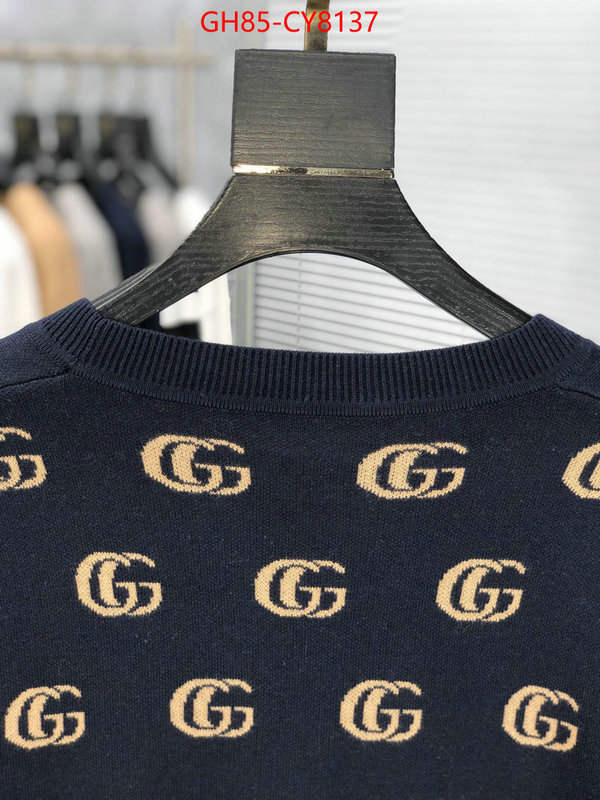 Clothing-Gucci what ID: CY8137 $: 85USD