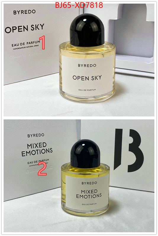 Perfume-Byredo 1:1 replica wholesale ID: XD7818 $: 65USD