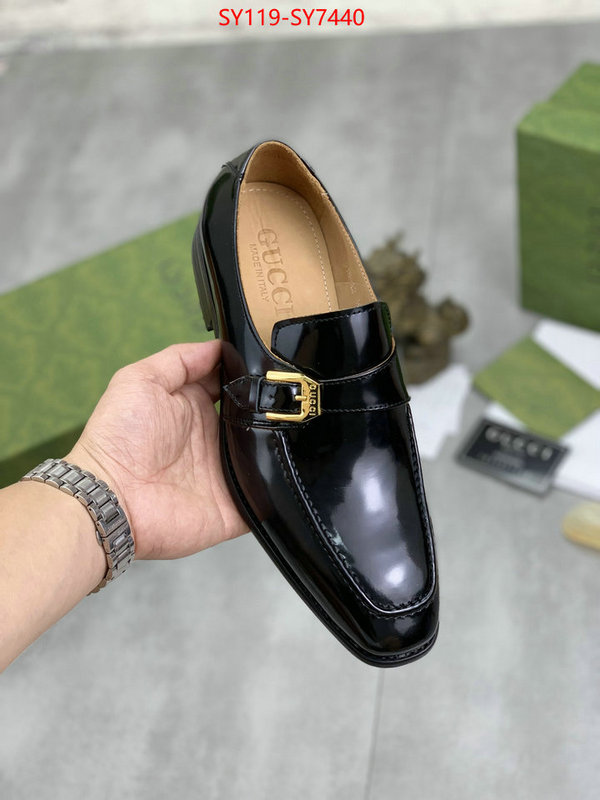 Men Shoes-Gucci mirror copy luxury ID: SY7440 $: 119USD