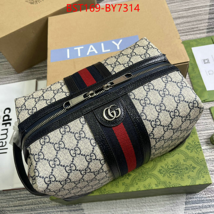 Gucci Bags(TOP)-Makeup bag- replica 2023 perfect luxury ID: BY7314 $: 169USD