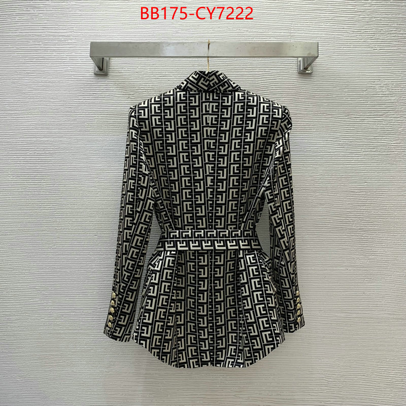 Clothing-Balmain replica wholesale ID: CY7222 $: 175USD