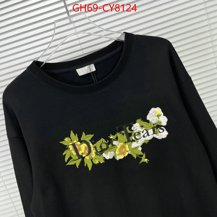 Clothing-Dior shop ID: CY8124 $: 69USD