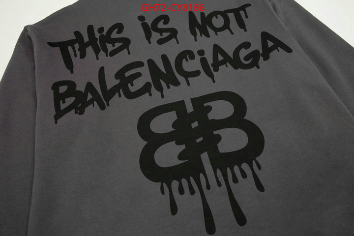 Clothing-Balenciaga outlet 1:1 replica ID: CY8186 $: 72USD