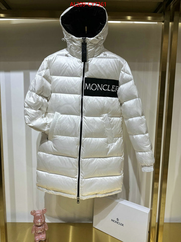 Down jacket Women-Moncler top quality replica ID: CY7361 $: 209USD