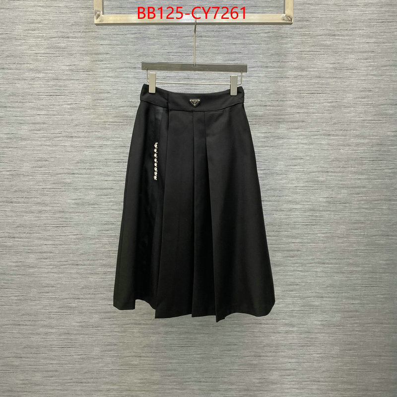 Clothing-Prada buying replica ID: CY7261 $: 125USD