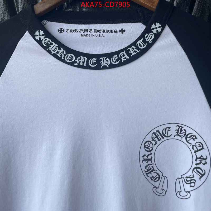 Clothing-Chrome Hearts best replica quality ID: CD7905 $: 75USD