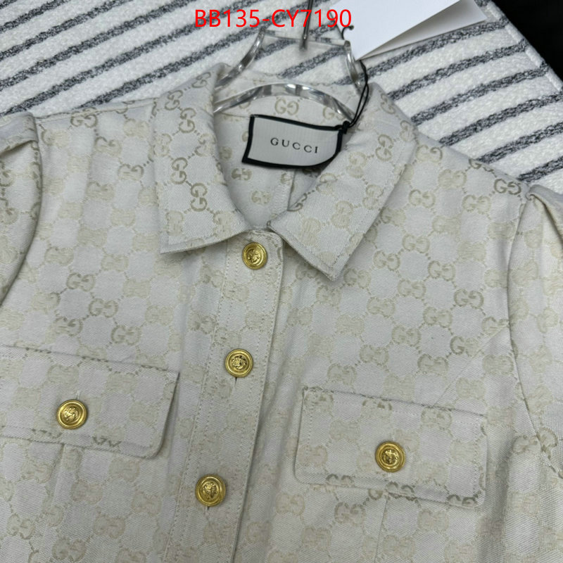Clothing-Gucci high quality ID: CY7190 $: 135USD