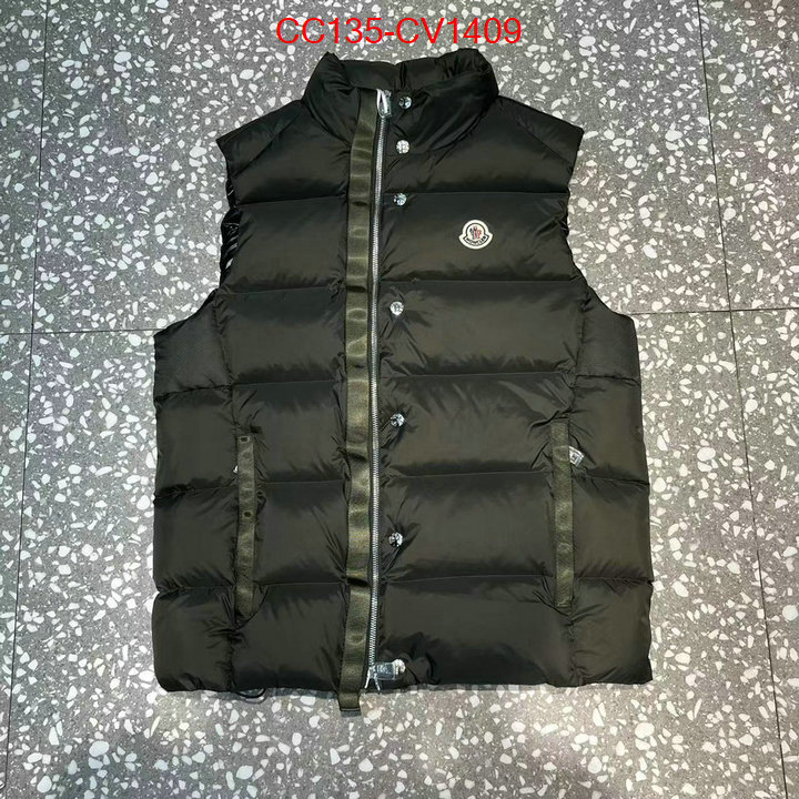 Down jacket Men-Moncler 1:1 replica wholesale ID: CV1409 $: 135USD