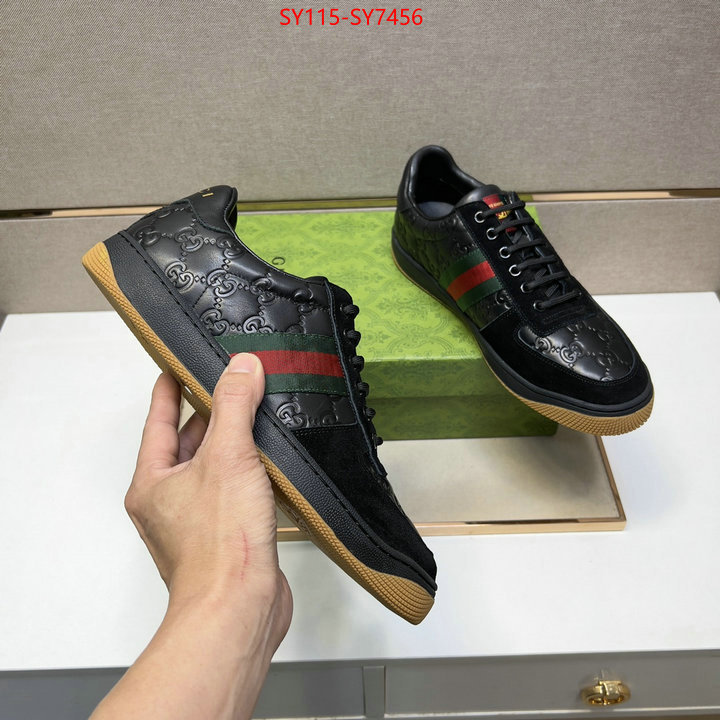 Men Shoes-Gucci high quality 1:1 replica ID: SY7456 $: 115USD