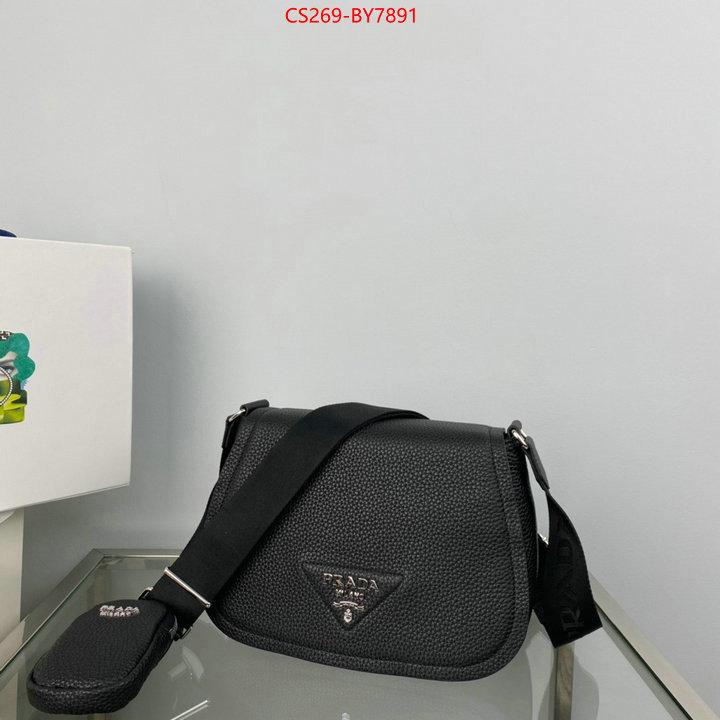 Prada Bags (TOP)-Diagonal- replica best ID: BY7891 $: 269USD