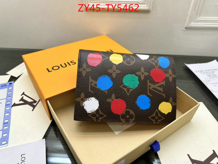 LV Bags(4A)-Wallet replica every designer ID: TY5462 $: 45USD