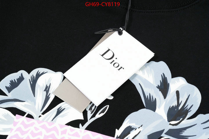 Clothing-Dior replica designer ID: CY8119 $: 69USD