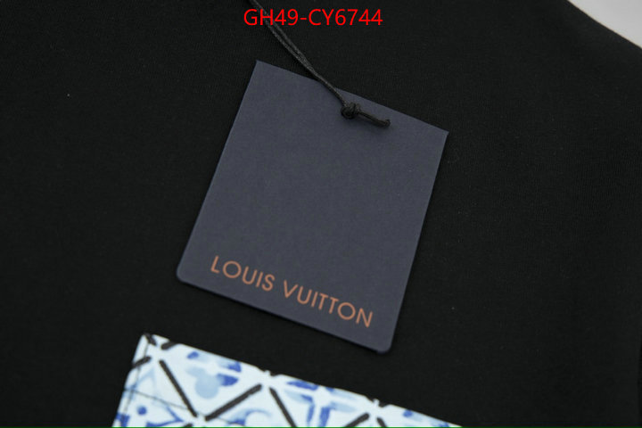 Clothing-LV good quality replica ID: CY6744 $: 49USD