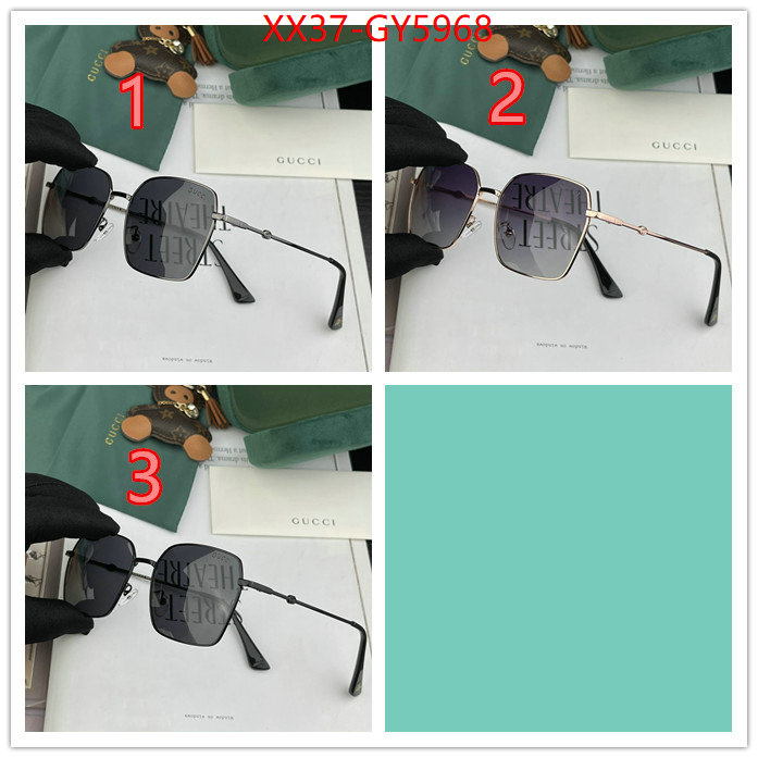 Glasses-Gucci best wholesale replica ID: GY5968 $: 37USD