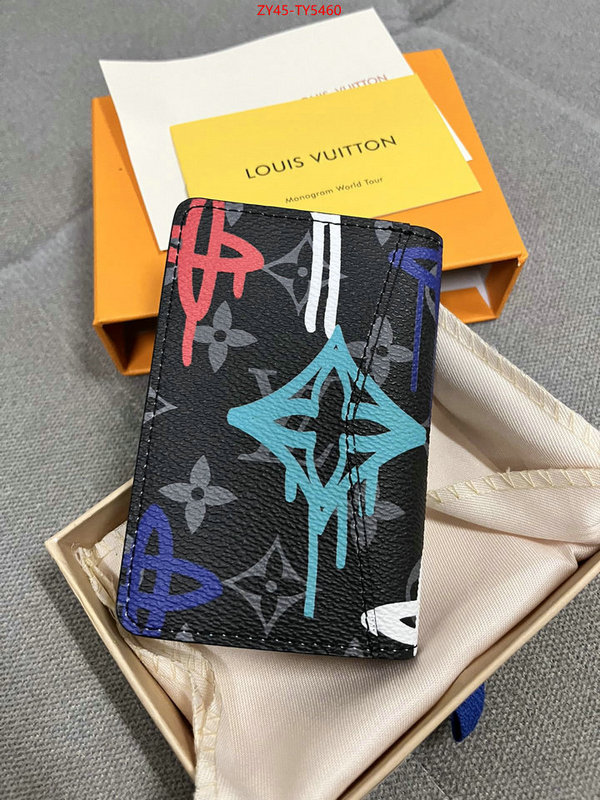 LV Bags(4A)-Wallet shop the best high authentic quality replica ID: TY5460 $: 45USD