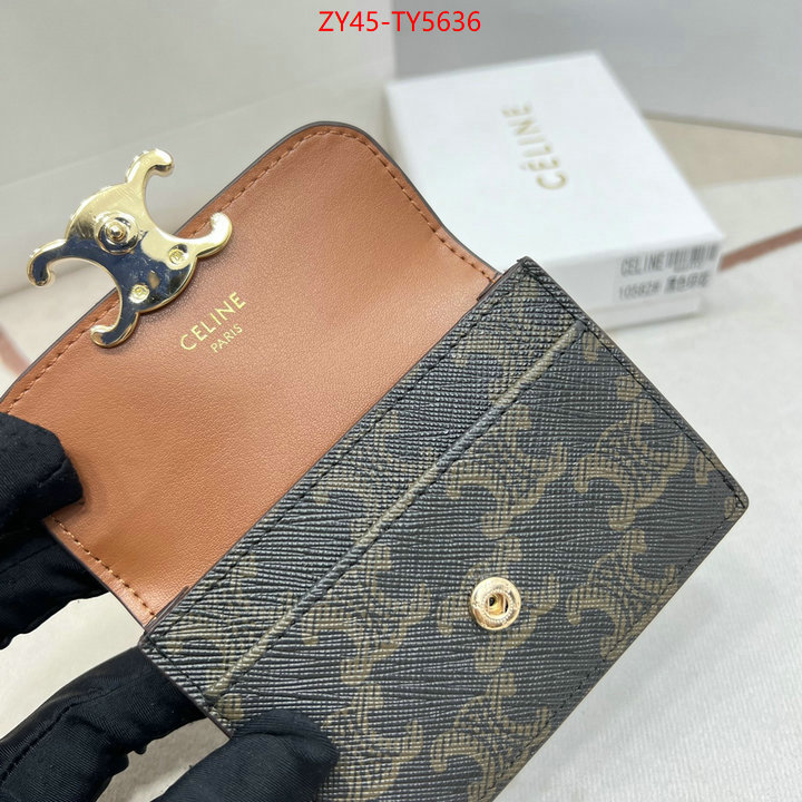 CELINE Bags(4A)-Wallet where should i buy to receive ID: TY5636 $: 45USD