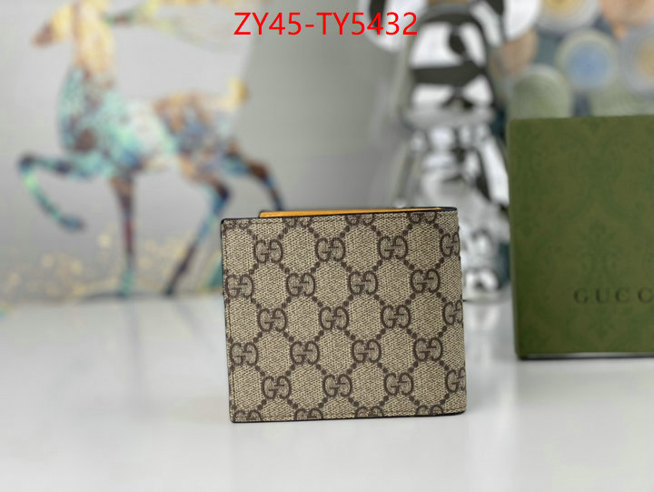 Gucci Bags(4A)-Wallet- aaaaa+ quality replica ID: TY5432 $: 45USD