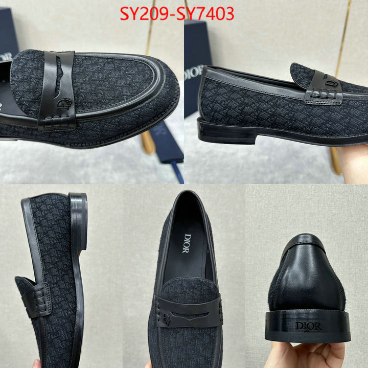 Men shoes-Dior what best designer replicas ID: SY7403 $: 209USD