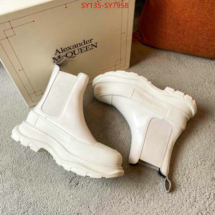 Women Shoes-Alexander McQueen first top ID: SY7958 $: 135USD