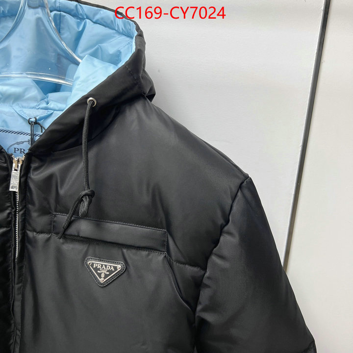 Down jacket Women-Prada designer fake ID: CY7024 $: 169USD