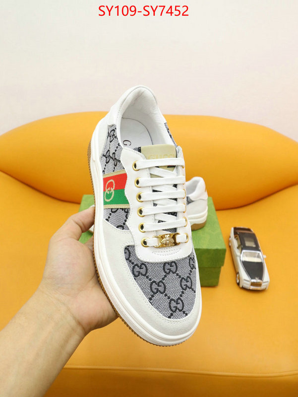 Men Shoes-Gucci fake cheap best online ID: SY7452 $: 109USD