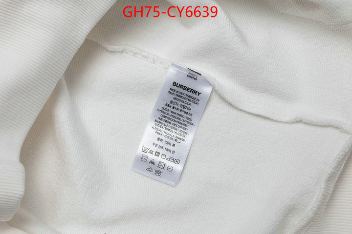 Clothing-Burberry from china 2023 ID: CY6639 $: 75USD