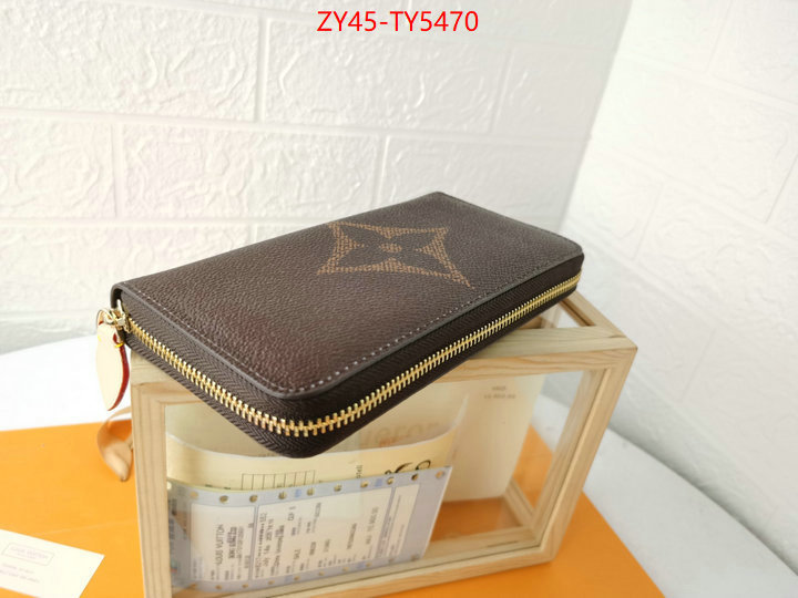 LV Bags(4A)-Wallet the best quality replica ID: TY5470 $: 45USD