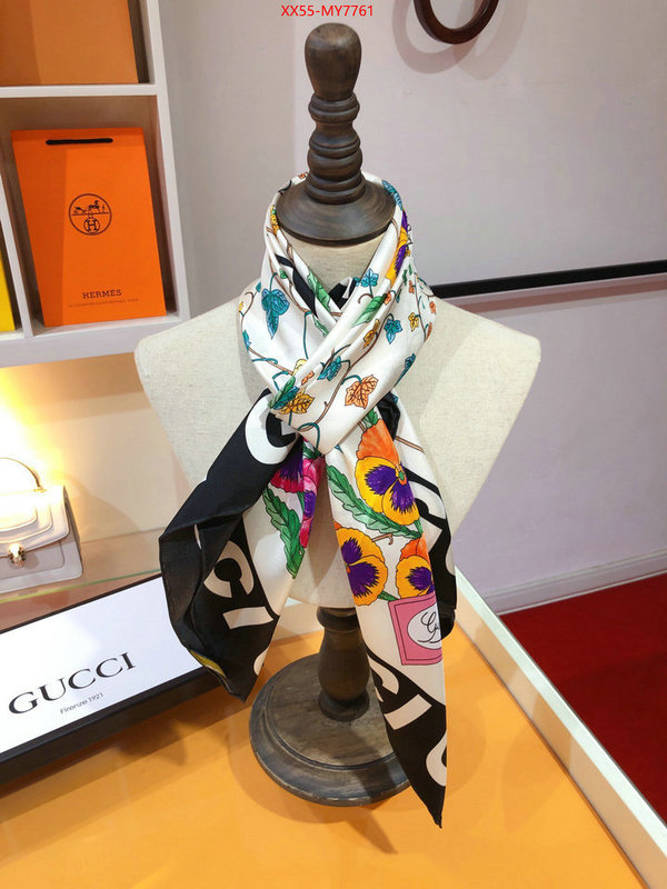 Scarf-Gucci shop cheap high quality 1:1 replica ID: MY7761 $: 55USD