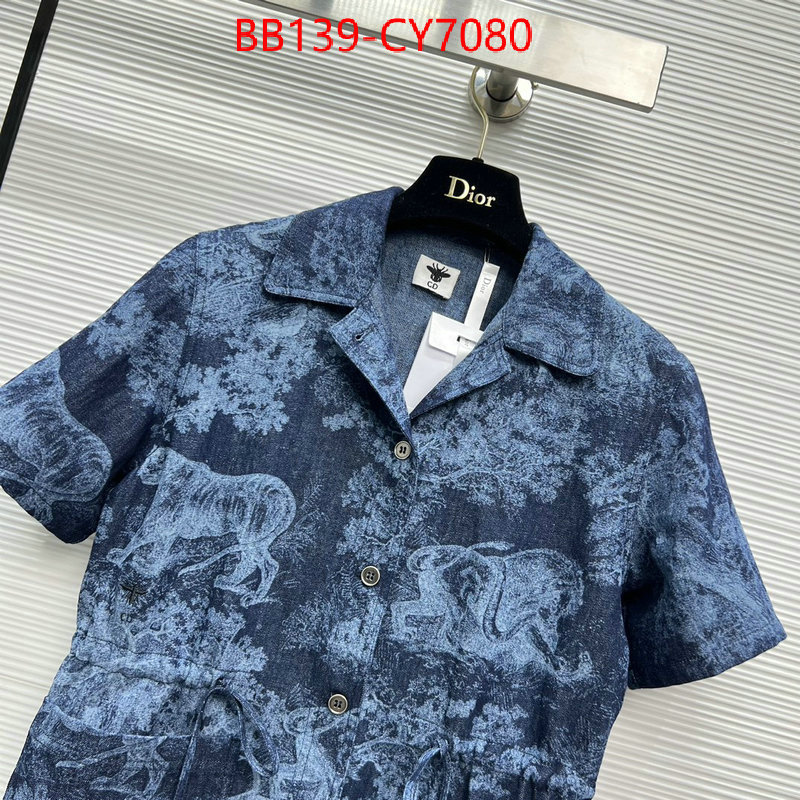 Clothing-Dior how to buy replcia ID: CY7080 $: 139USD