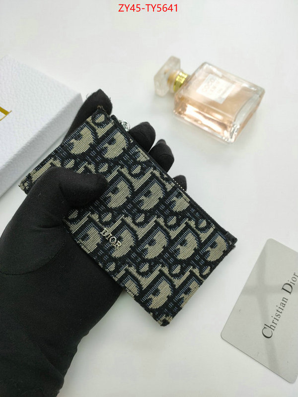 Dior Bags(4A)-Wallet- exclusive cheap ID: TY5641 $: 45USD