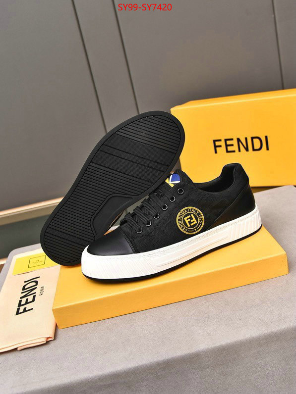 Men Shoes-Fendi top brands like ID: SY7420 $: 99USD