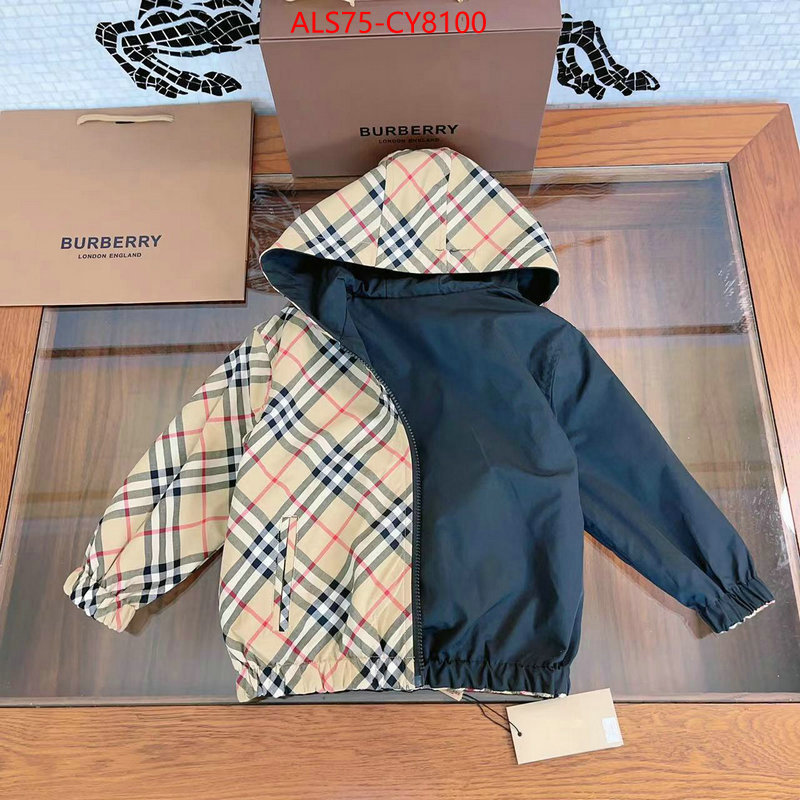 Kids clothing-Burberry replica aaaaa designer ID: CY8100 $: 75USD