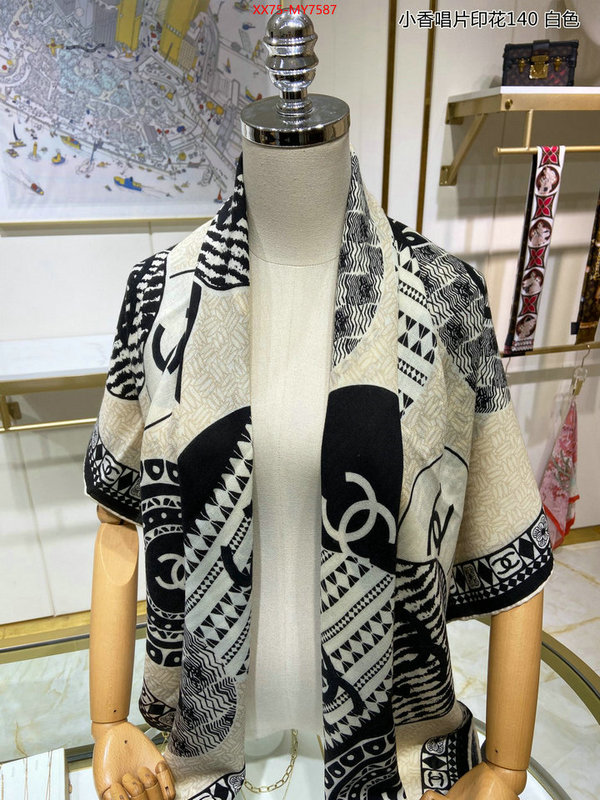 Scarf-Chanel website to buy replica ID: MY7587 $: 75USD