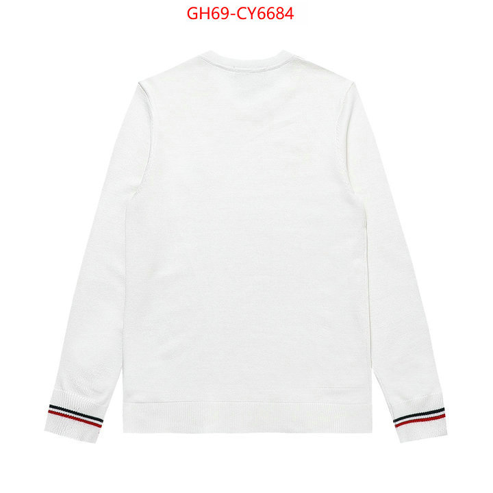 Clothing-Gucci the highest quality fake ID: CY6684 $: 69USD