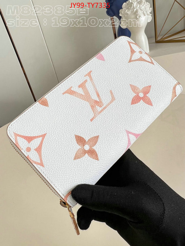 LV Bags(TOP)-Wallet what's best ID: TY7335 $: 99USD