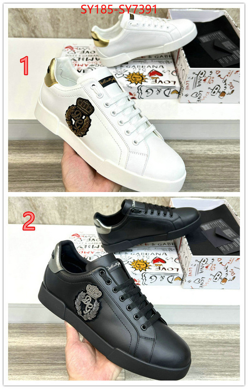 Men Shoes-DG how to find designer replica ID: SY7391 $: 185USD