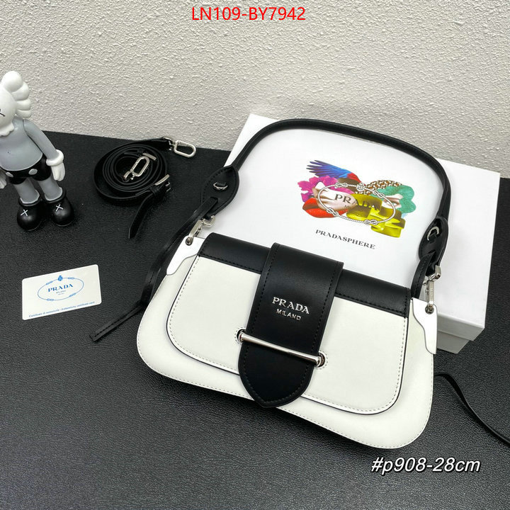 Prada Bags (4A)-Diagonal- first top ID: BY7942 $: 109USD