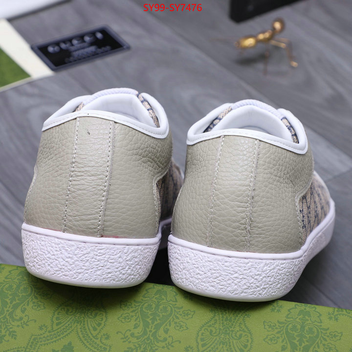 Men Shoes-Gucci mirror copy luxury ID: SY7476 $: 99USD