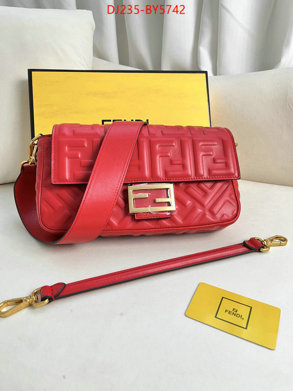 Fendi Bags(TOP)-Baguette find replica ID: BY5742 $: 235USD