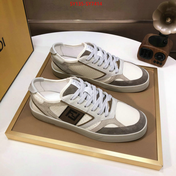 Men Shoes-Fendi fake aaaaa ID: SY7414 $: 135USD